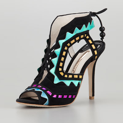 Multicolor Lace-Up Sandal | LadyLUX - Online Luxury Lifestyle ...